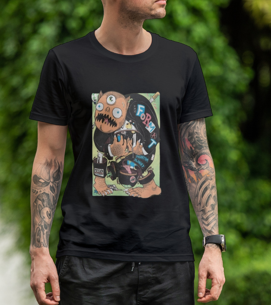 The Format Concert Denver Mission Ballroom April 10 2026 Phantom Planet T-Shirt