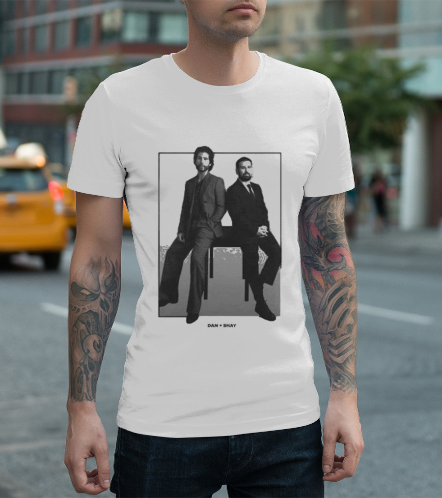 Dan And Shay Say So Monochrome Duo Photography T-Shirt