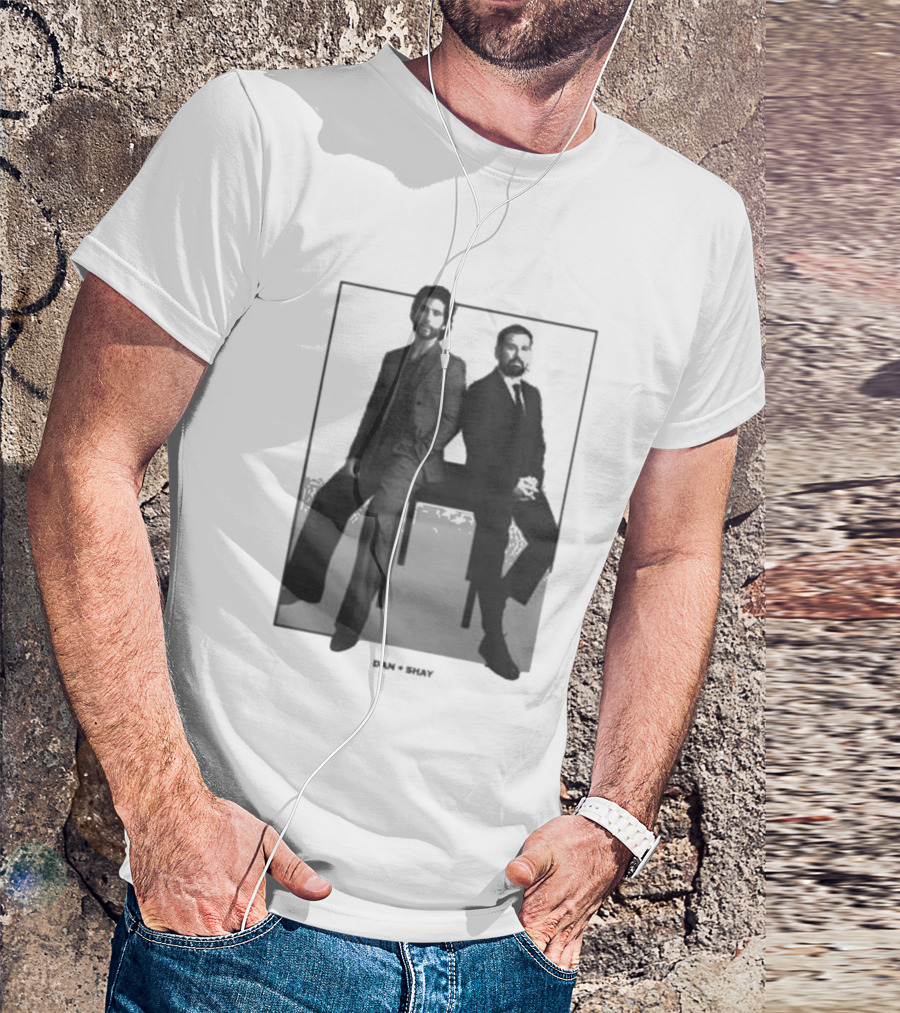 Dan And Shay Say So Monochrome Duo Photography T-Shirt