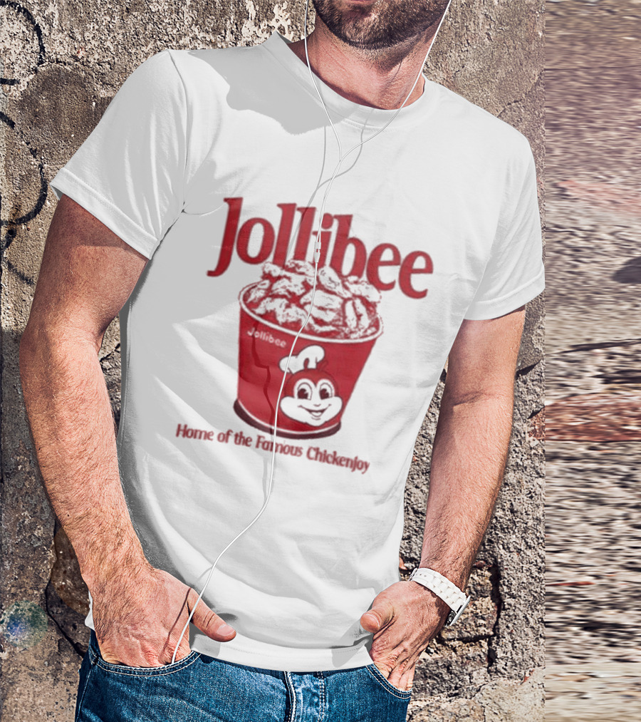 Jollibee Home Of The Famous Chickenjoy Bucket T-Shirt