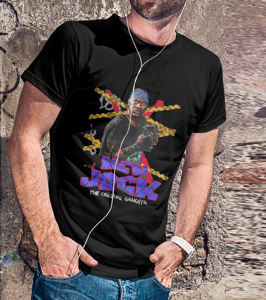 New Jack The Original Gangsta Classic Wrestling Legend T-Shirt