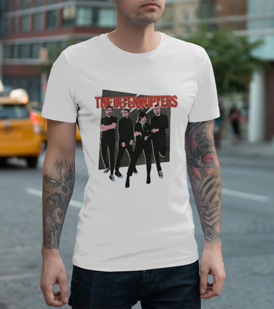 The Interrupters Band 2023 Spring Tour Color Pop Concert Series T-Shirt