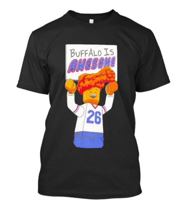 Buffalo Is Awesome Buffalo Bills Chicken Wing Hat 26 Football Fan T-Shirt
