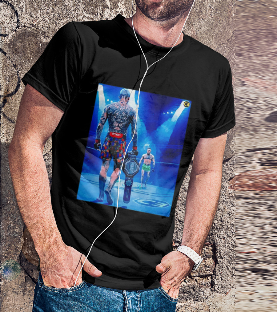 UFC Venum Oliveira McGregor BMF Championship Faceoff T-Shirt