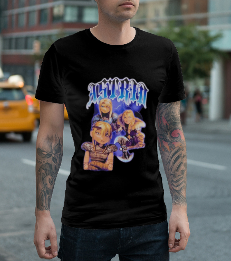 Astrid Collage How To Train Your Dragon T-Shirt