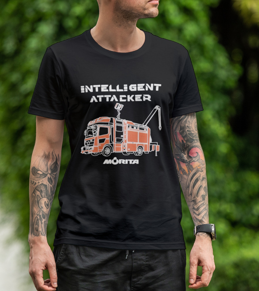 INTELLIGENT ATTACKER MORITA Fire Truck T-Shirt