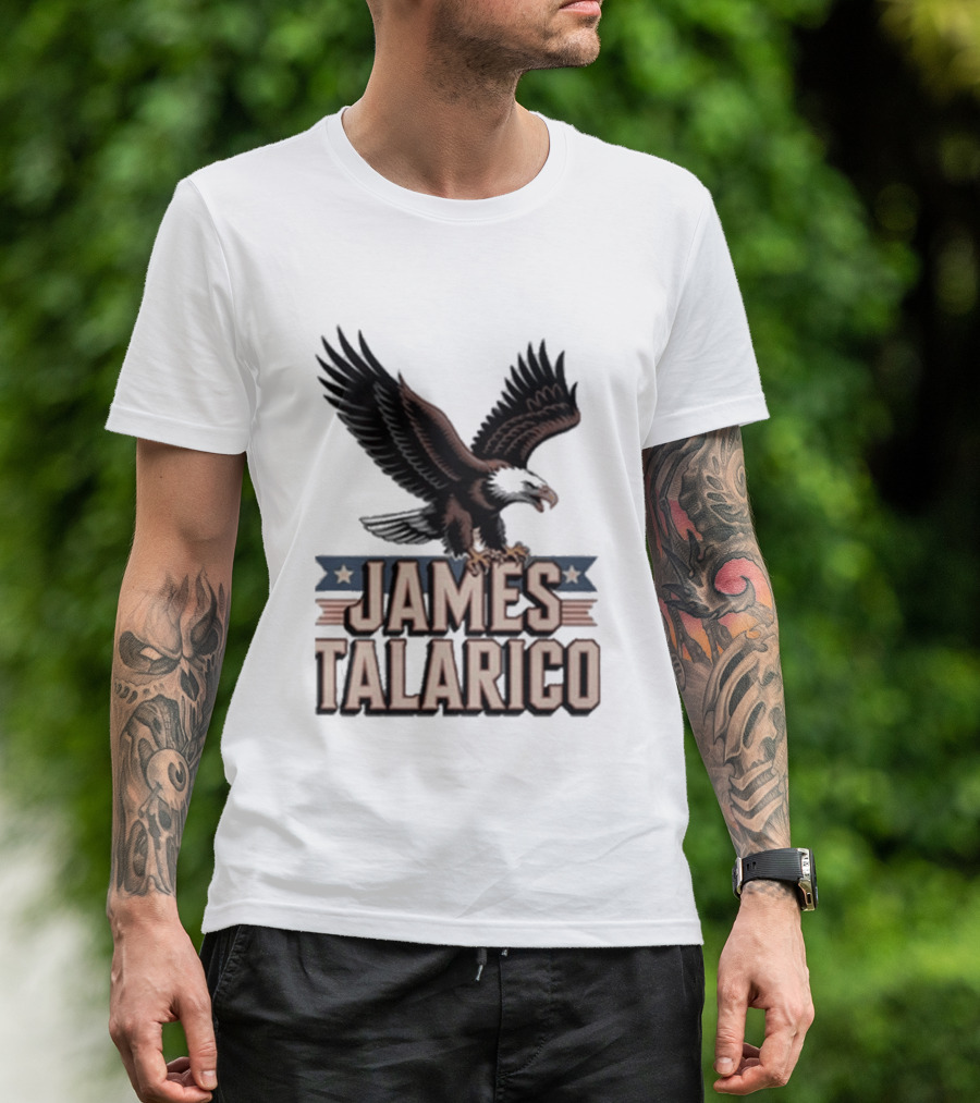 James Talarico Texas Senate 2026 Eagle Stars Stripes T-Shirt