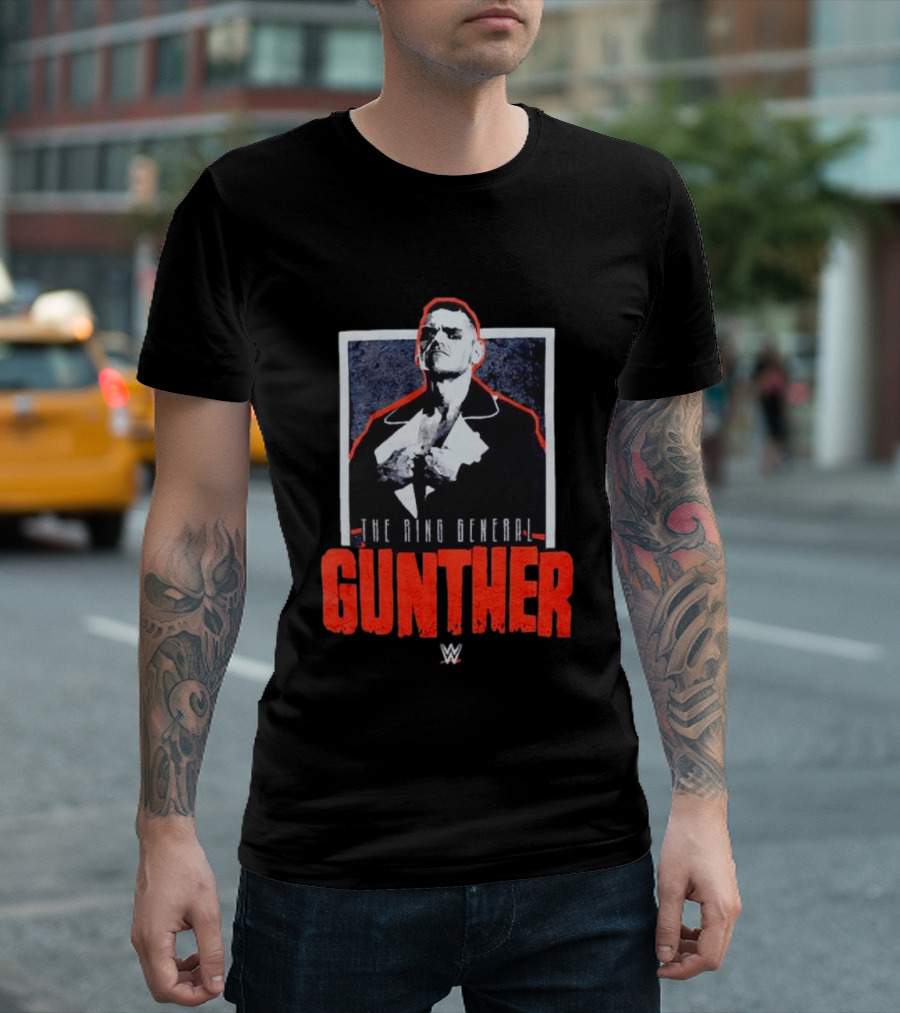 WWE Gunther The Ring General WWE Official Merchandise T-Shirt