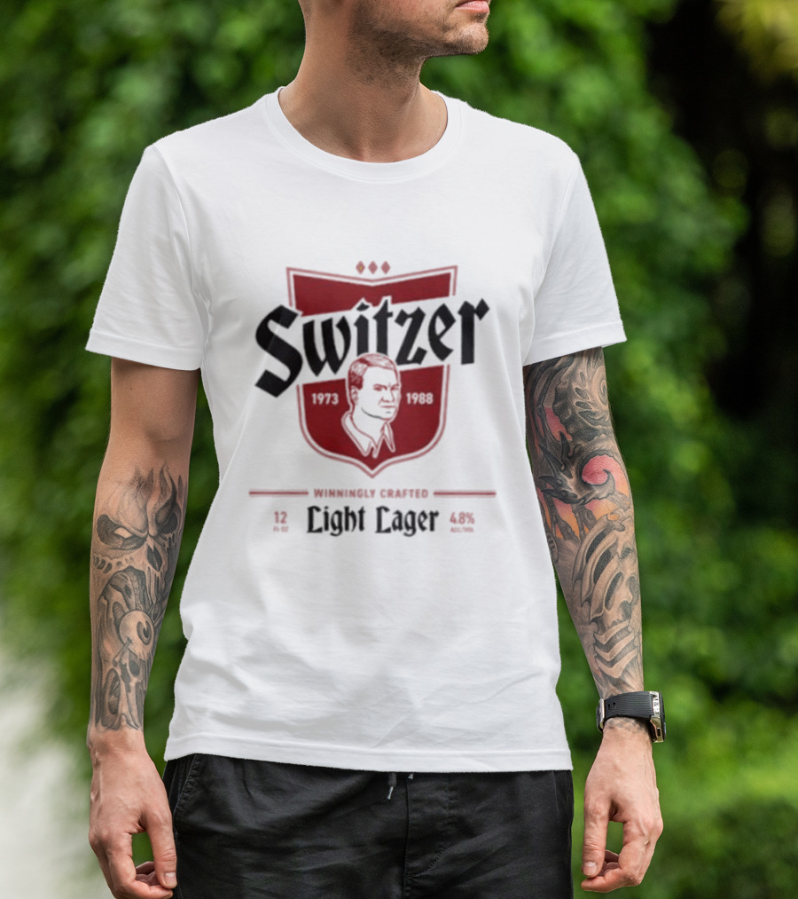 Switzer Light Lager Winningly Crafted Lager 4% T-Shirt