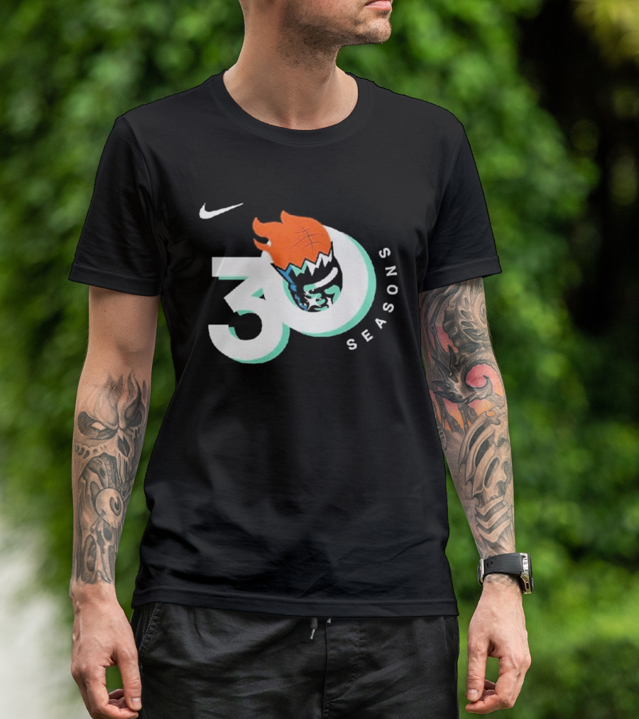 Nike New York Liberty 30 Seasons Anniversary T-Shirt