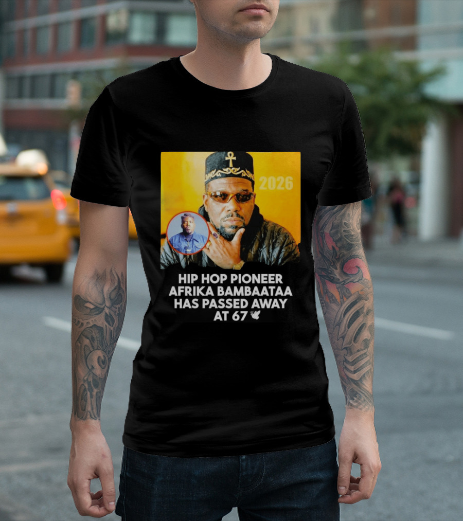 Afrika Bambaataa Hip Hop Pioneer Legacy Lives On T-Shirt
