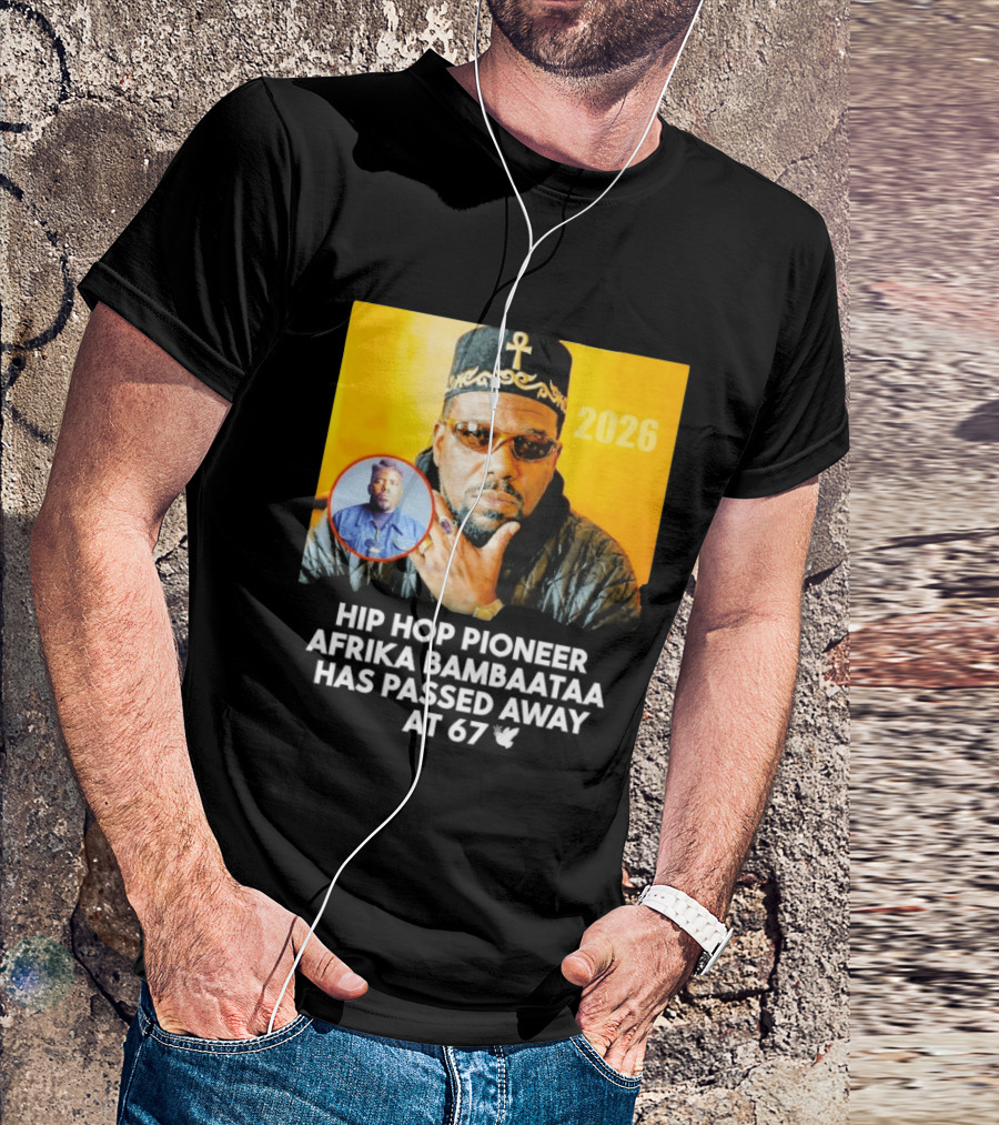 Afrika Bambaataa Hip Hop Pioneer Legacy Lives On T-Shirt