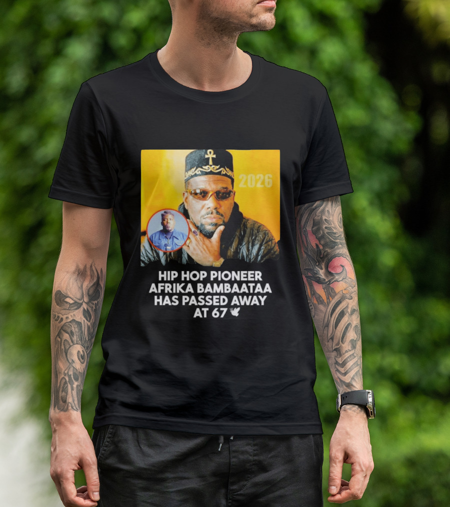 Afrika Bambaataa Hip Hop Pioneer Legacy Lives On T-Shirt
