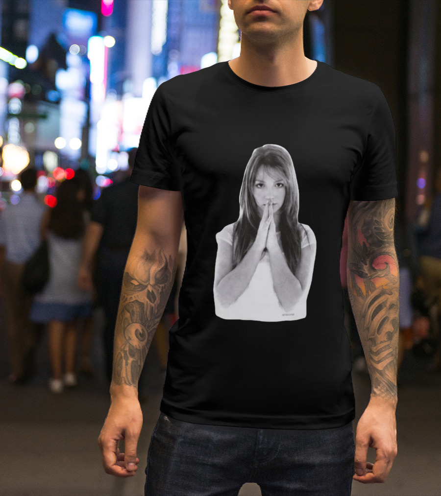 The Boys Laz Alonso Britney Spears Iconic Prayer Pose T-Shirt