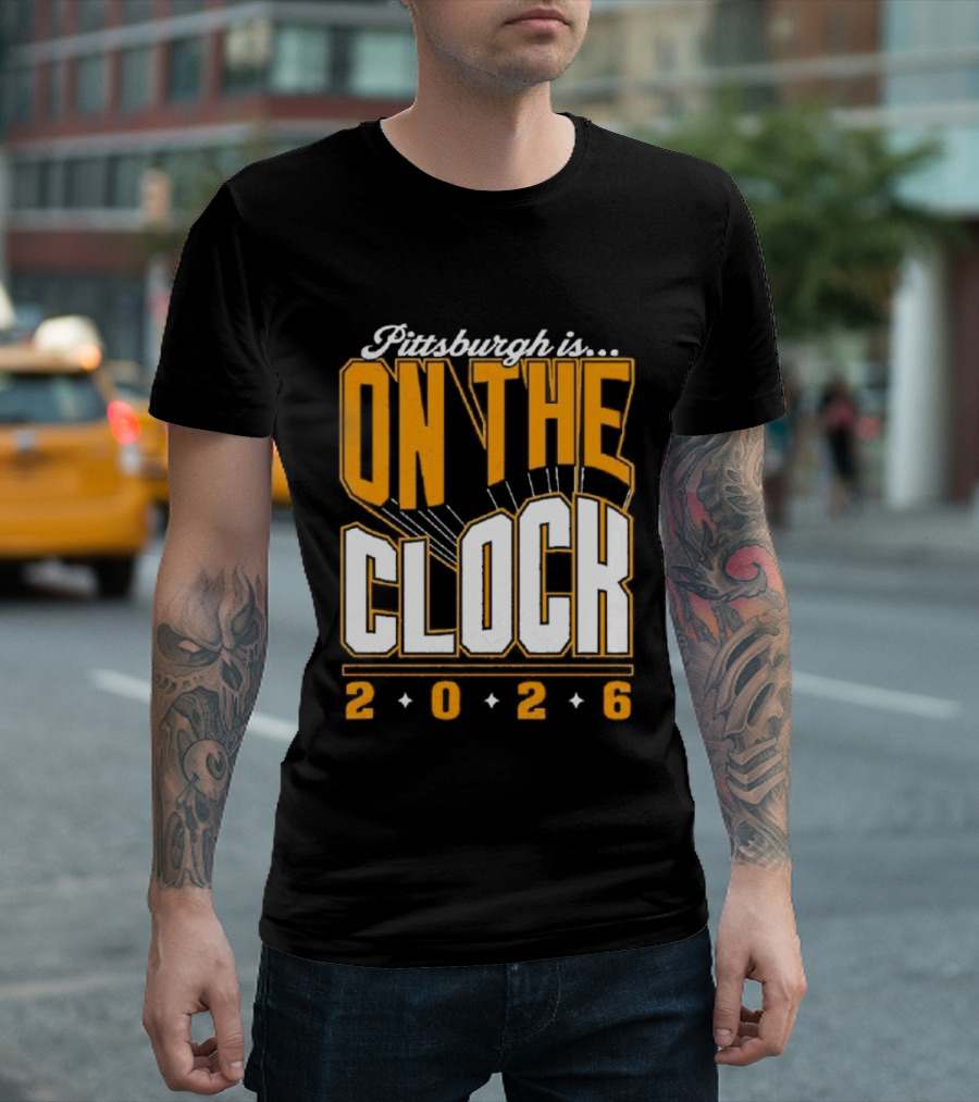 Pittsburgh Is On The 2026 Football Draft Countdown T-Shirt