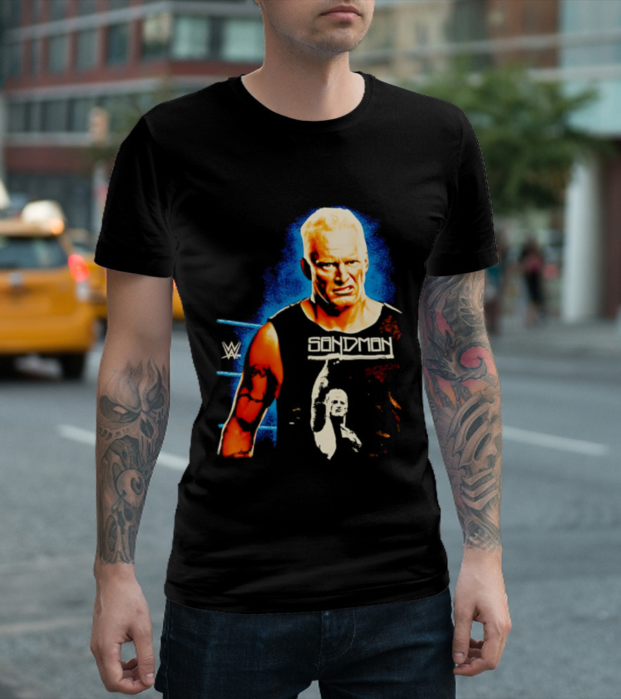Wrestling Icon Sandman WWE Hardcore Legend T-Shirt