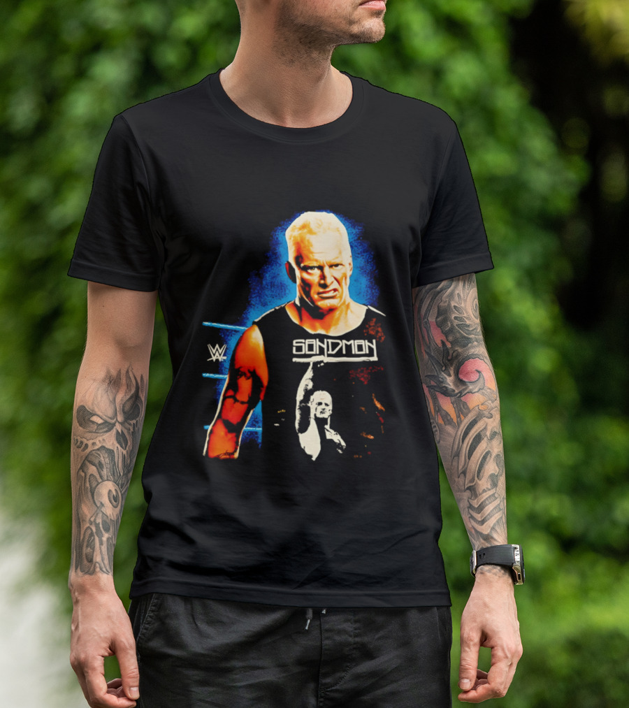Wrestling Icon Sandman WWE Hardcore Legend T-Shirt