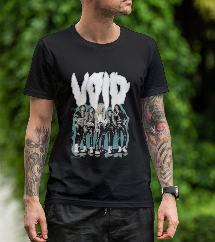 Void 2026 Tour Band Illustration Music Concert Merch T-Shirt