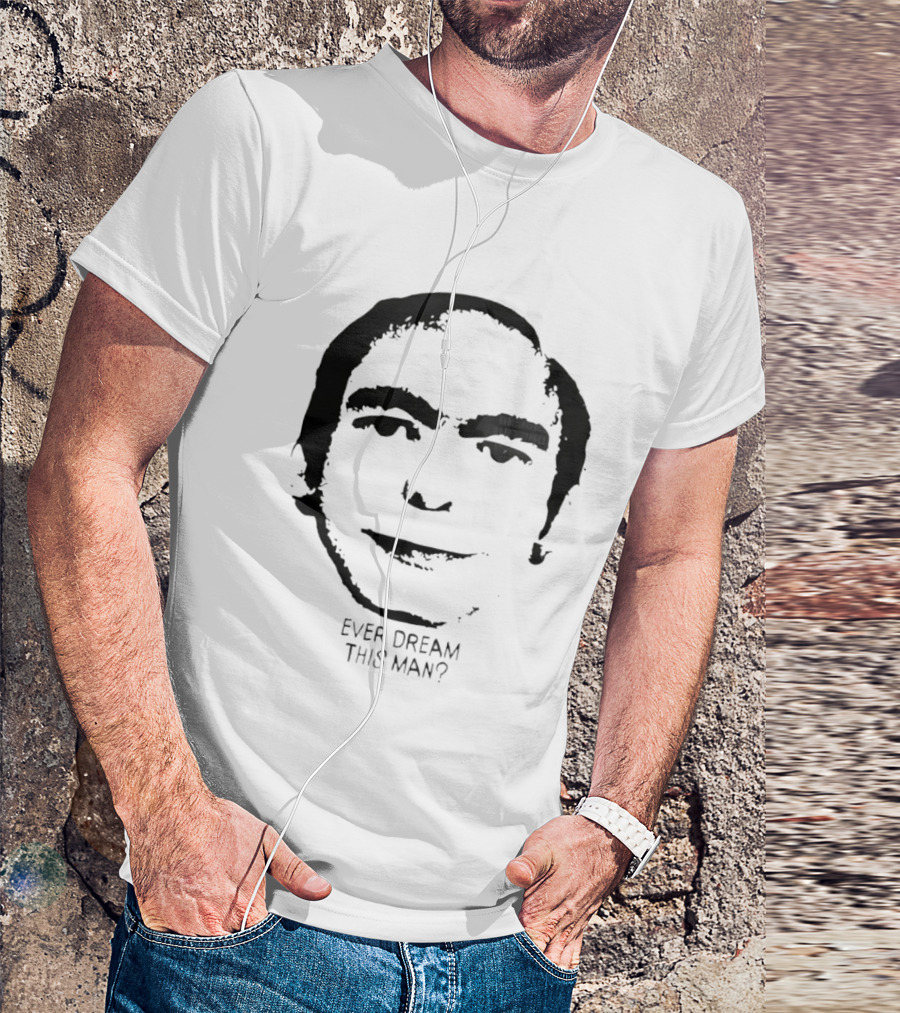 Ever Dream This Man Mystery Face Image T-Shirt