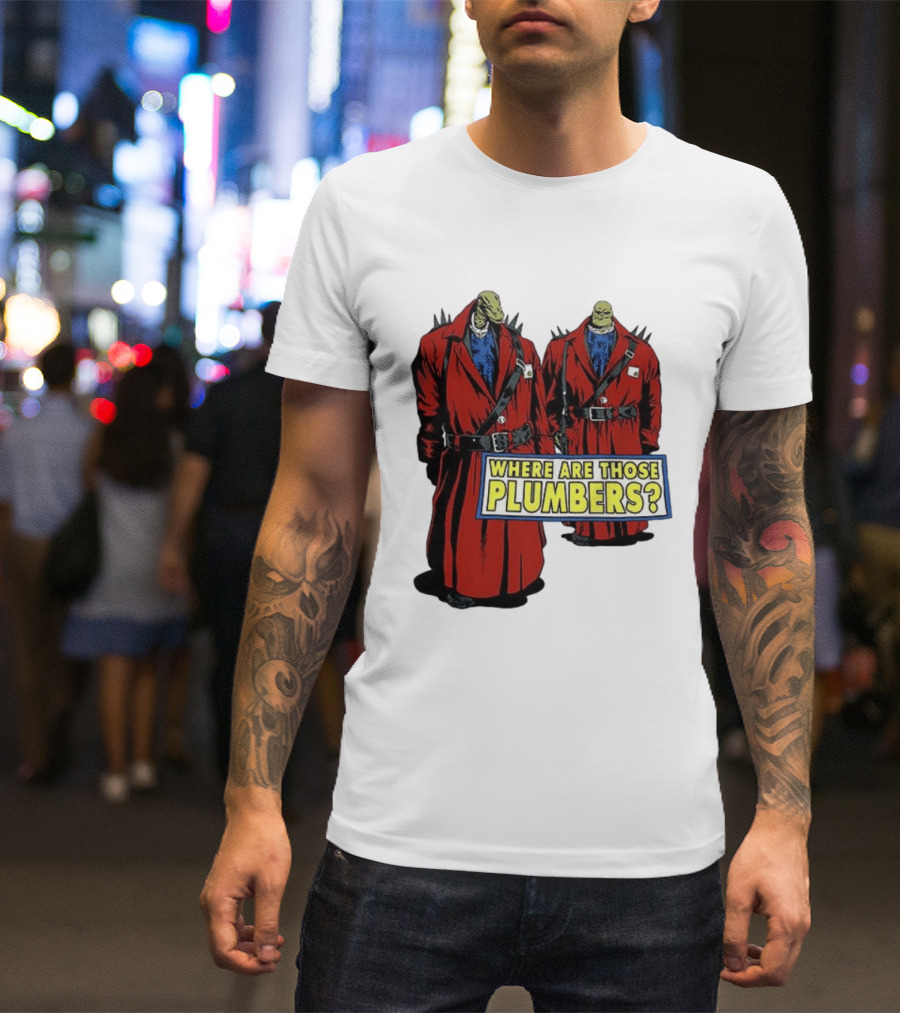 Goomba Super Mario Bros 1993 Where Are Those Plumbers? T-Shirt