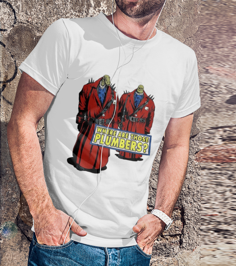 Goomba Super Mario Bros 1993 Where Are Those Plumbers? T-Shirt