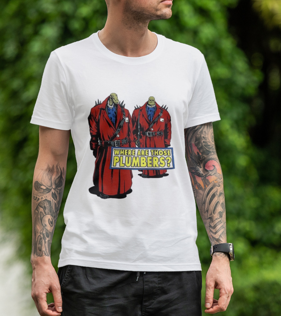 Goomba Super Mario Bros 1993 Where Are Those Plumbers? T-Shirt