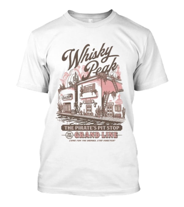 Whisky Peak The Pirate's Pit Stop Grand Line One Piece Season 2 T-Shirt