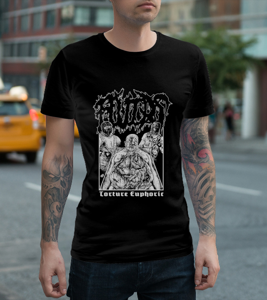 Fluids Torture Euphoric Gruesome Horror Fantasy T-Shirt