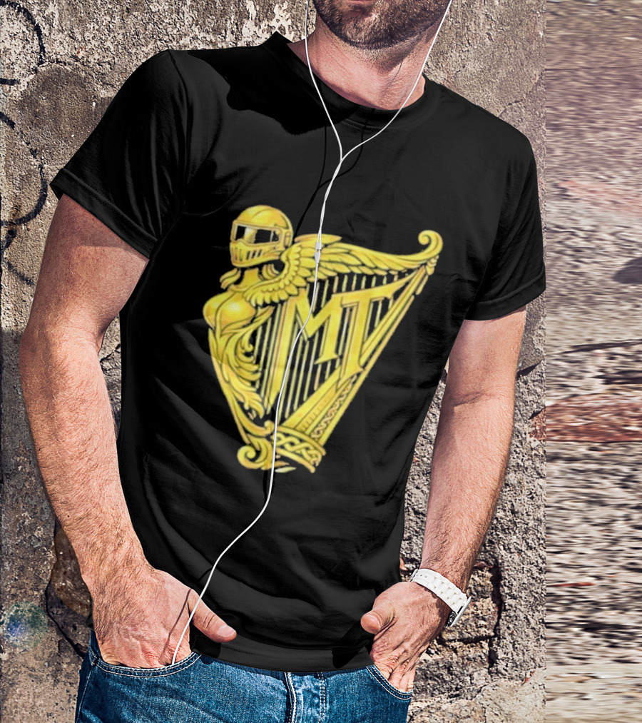 Murder Town USA MT Harp Winged Helmet T-Shirt