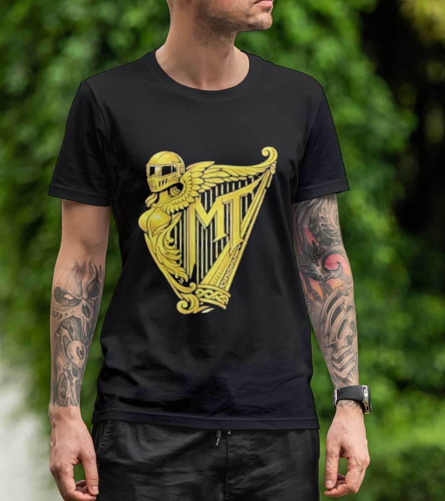 Murder Town USA MT Harp Winged Helmet T-Shirt