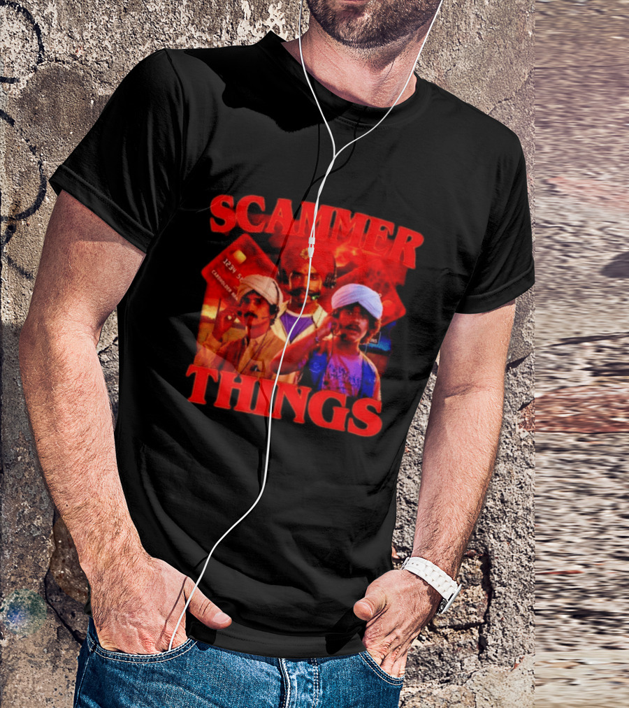 Scammer Things Credit Card Call Center T-Shirt