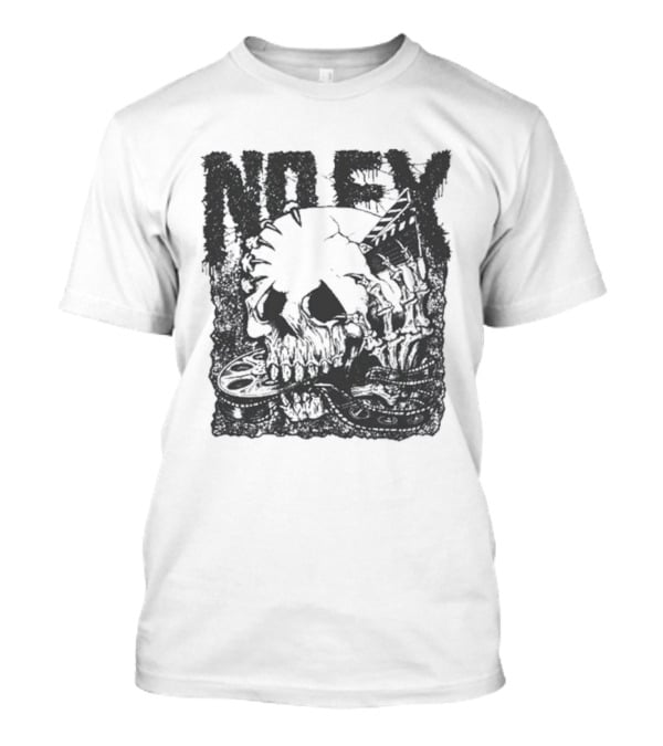 40 Years NoFX Film Skull Anniversary T-Shirt
