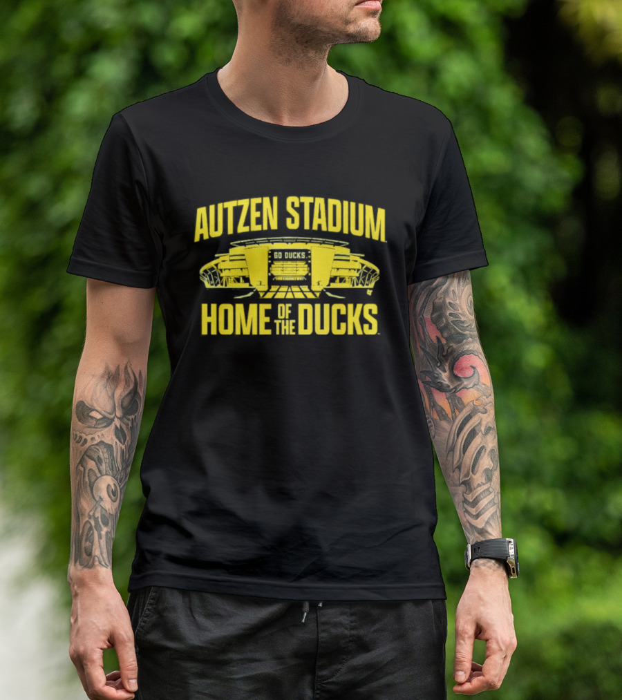 Autzen Stadium Home Of The Ducks Oregon Football T-Shirt