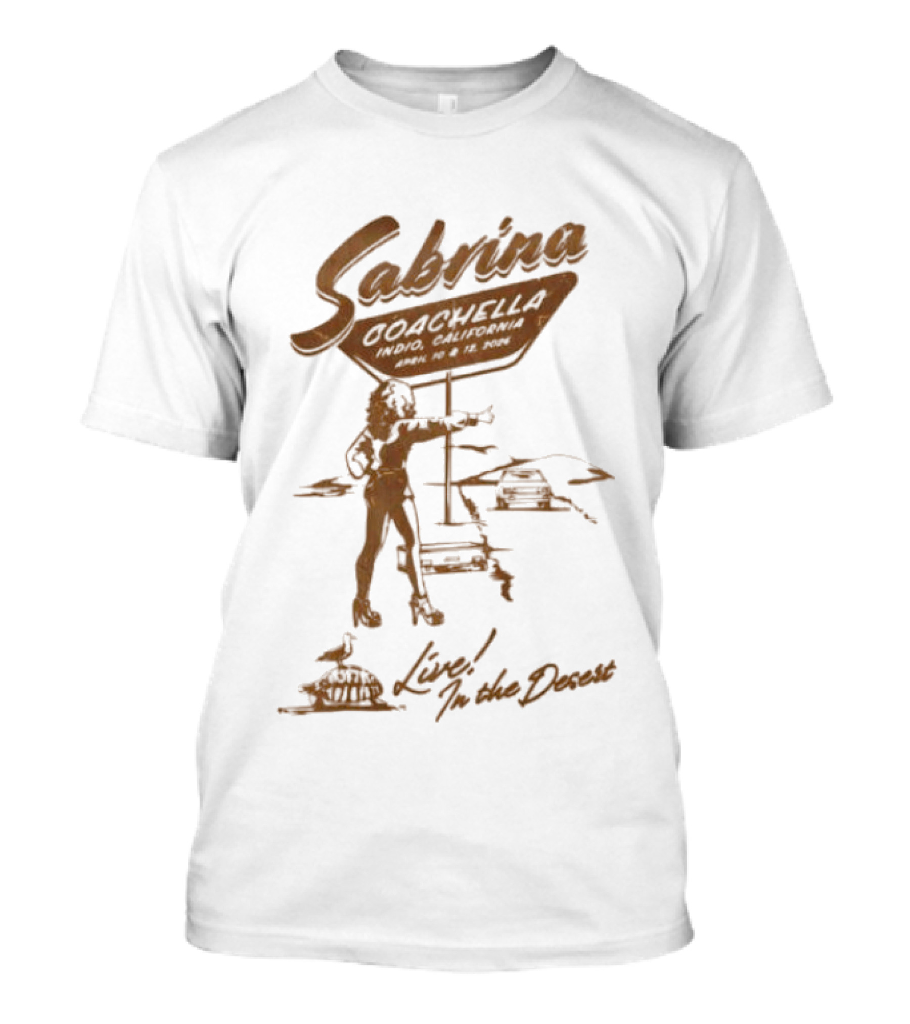 Sabrina Live In The Desert T-Shirt