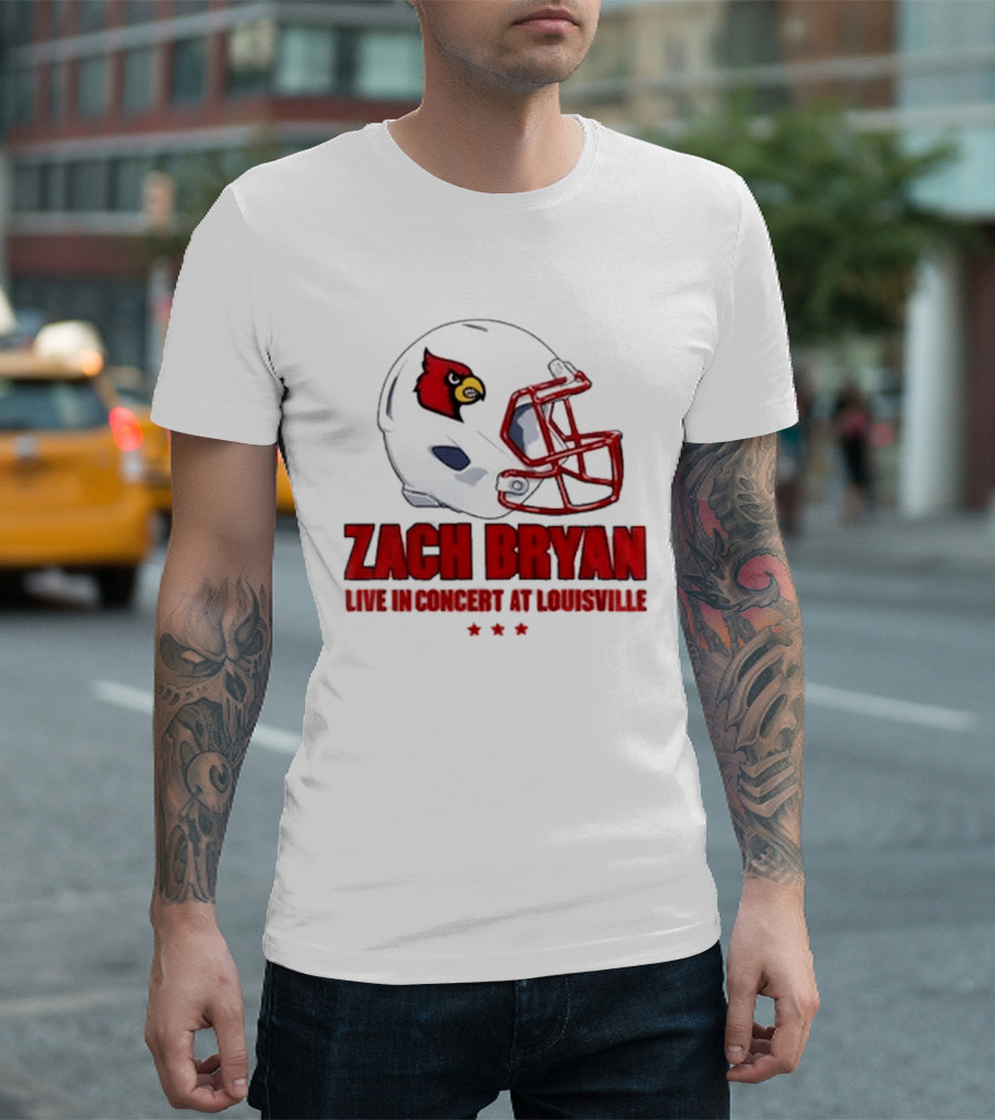 Zach Bryan Live In Concert At Louisville 2026 With Heaven On Tour L&N Federal Credit Union Stadium T-Shirt