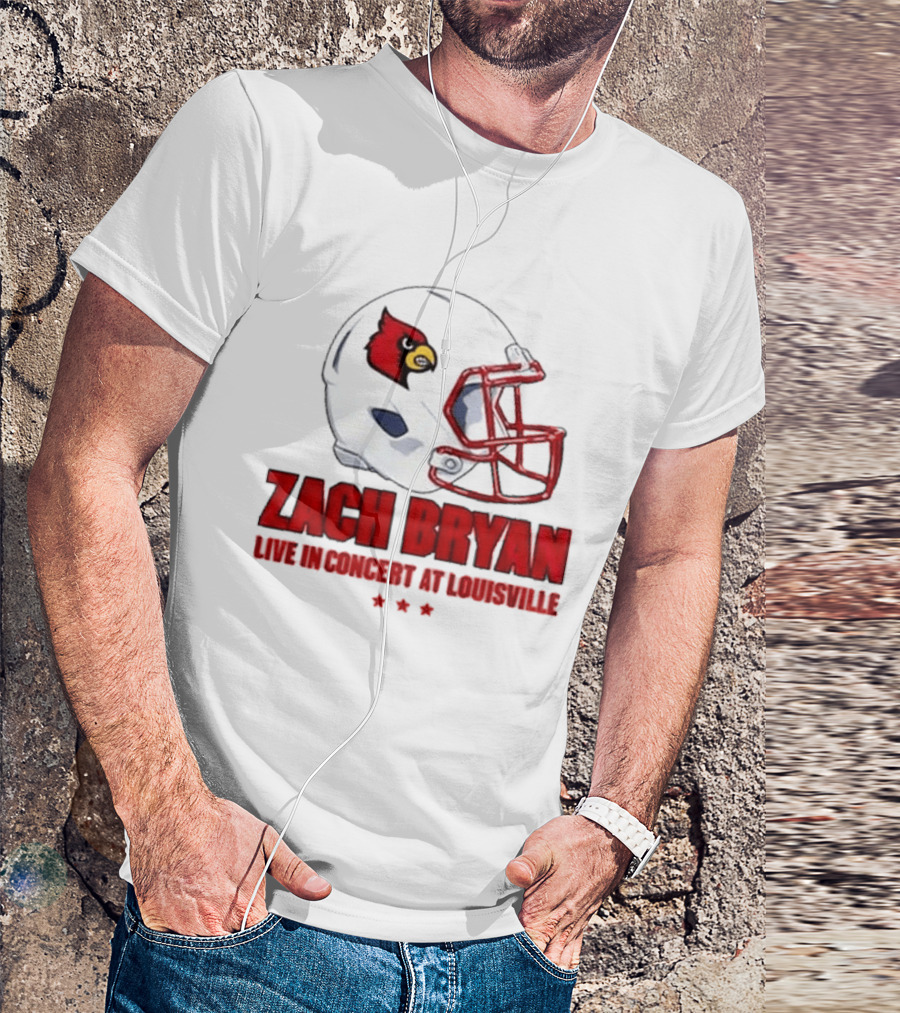 Zach Bryan Live In Concert At Louisville 2026 With Heaven On Tour L&N Federal Credit Union Stadium T-Shirt