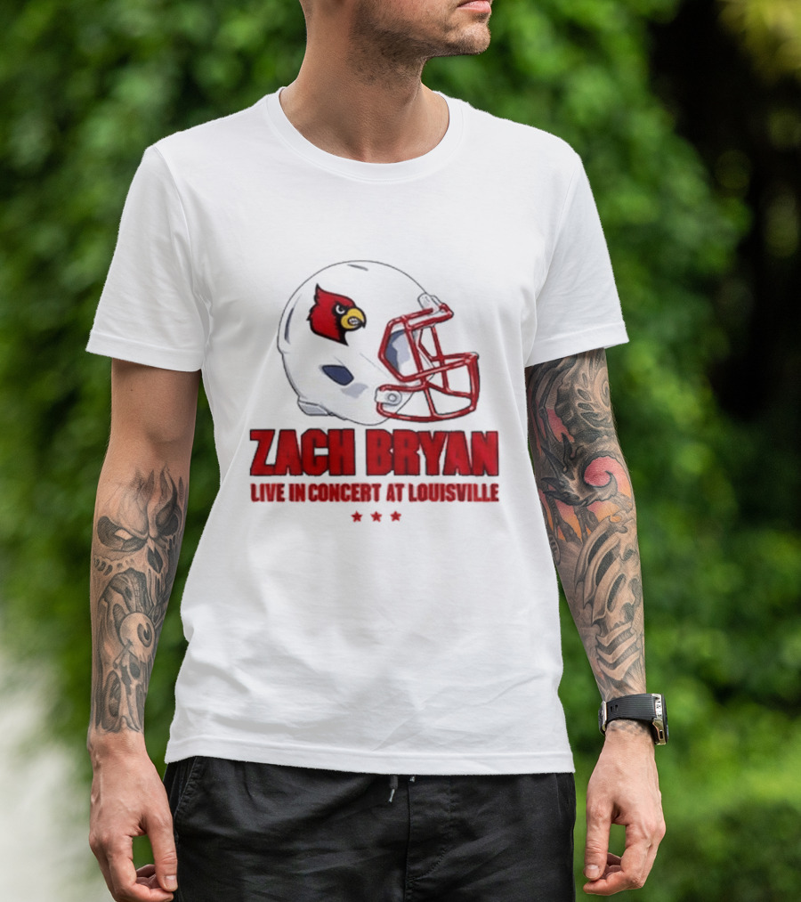Zach Bryan Live In Concert At Louisville 2026 With Heaven On Tour L&N Federal Credit Union Stadium T-Shirt