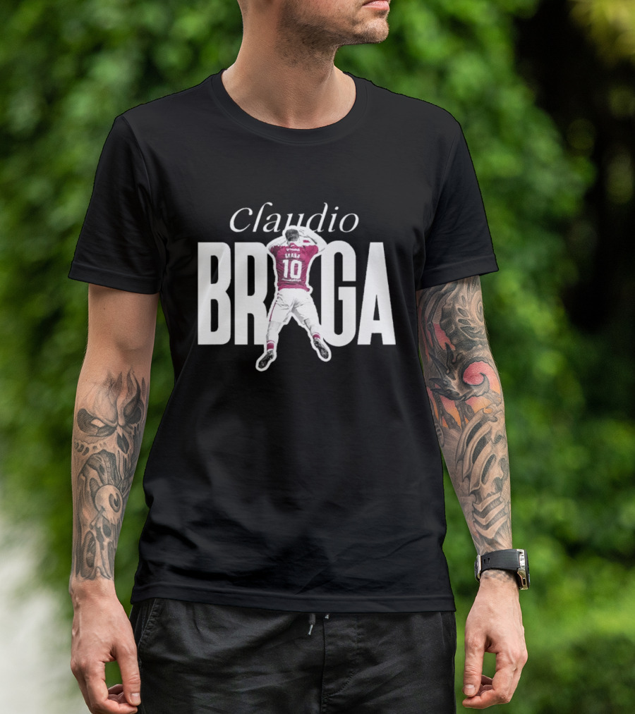 Cláudio Braga 10 Midlothian Football Club Player T-Shirt