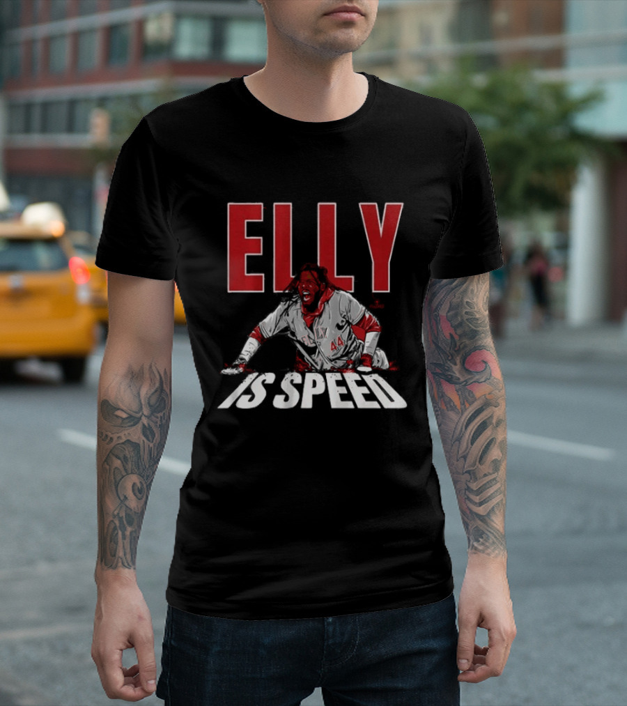 Elly De La Cruz Baseball Speed 44 Sports Fan T-Shirt