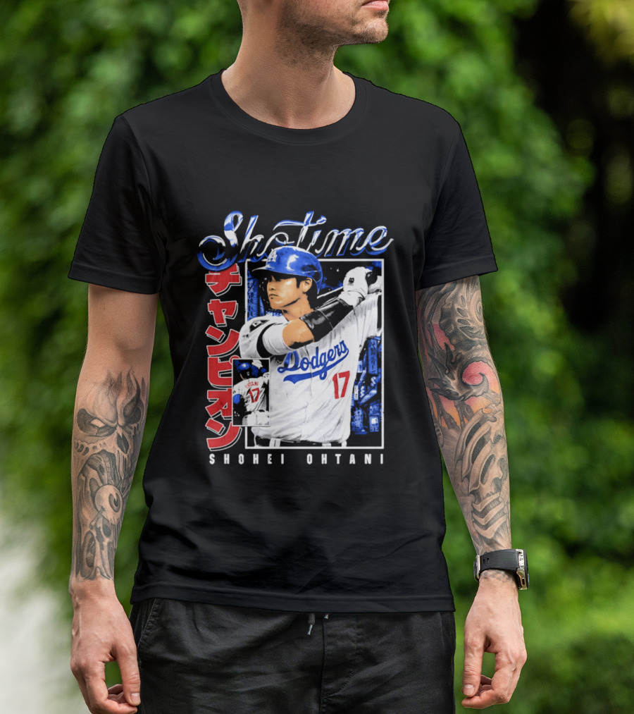 Showtime Shohei Ohtani Dodgers Champion 2026 T-Shirt