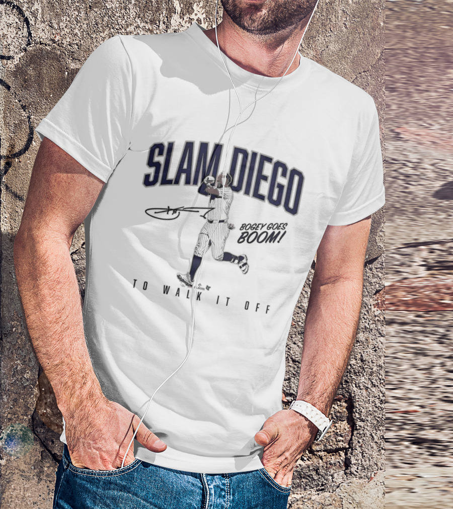 Slam Diego Bogey Boom To Walk It Off T-Shirt