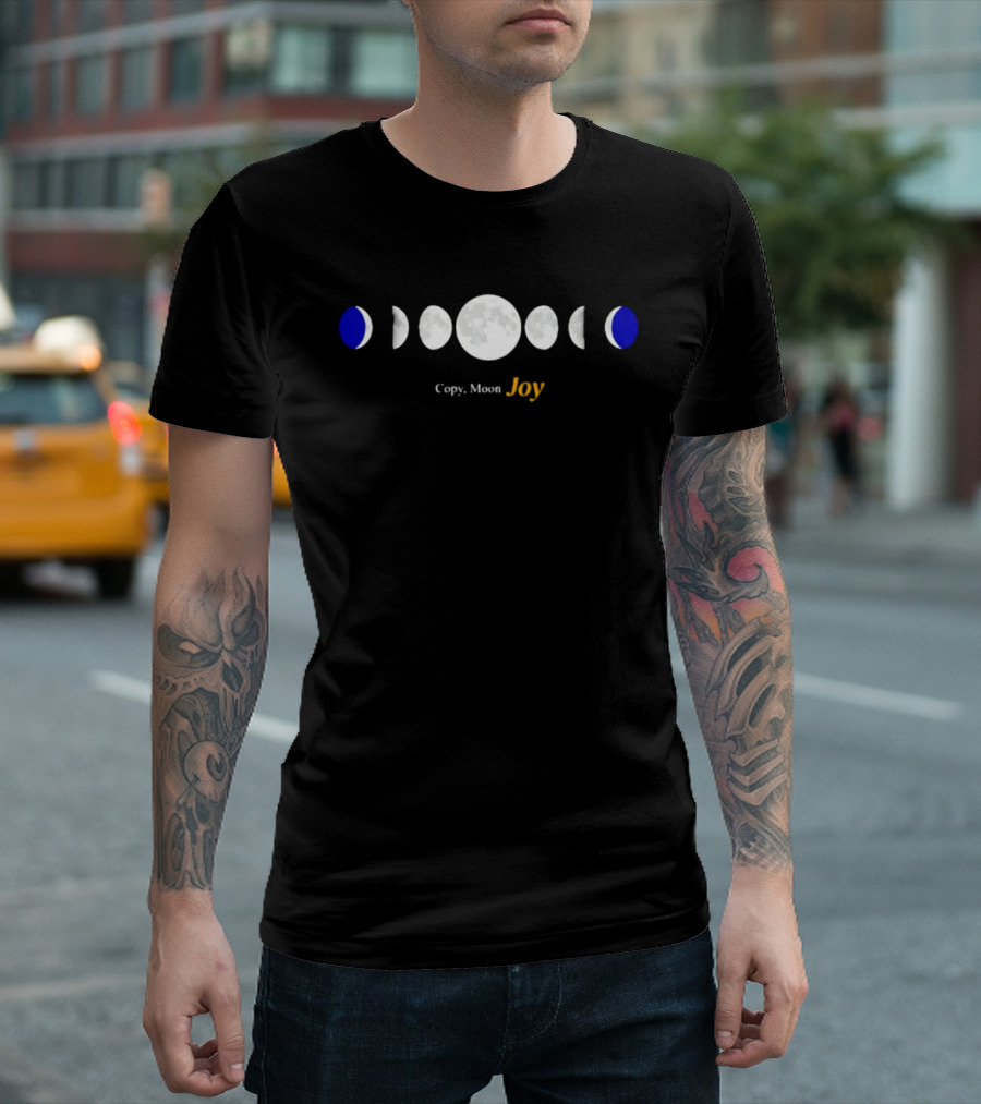 Copy Moon Joy Lunar Phases Moon Cycle T-Shirt