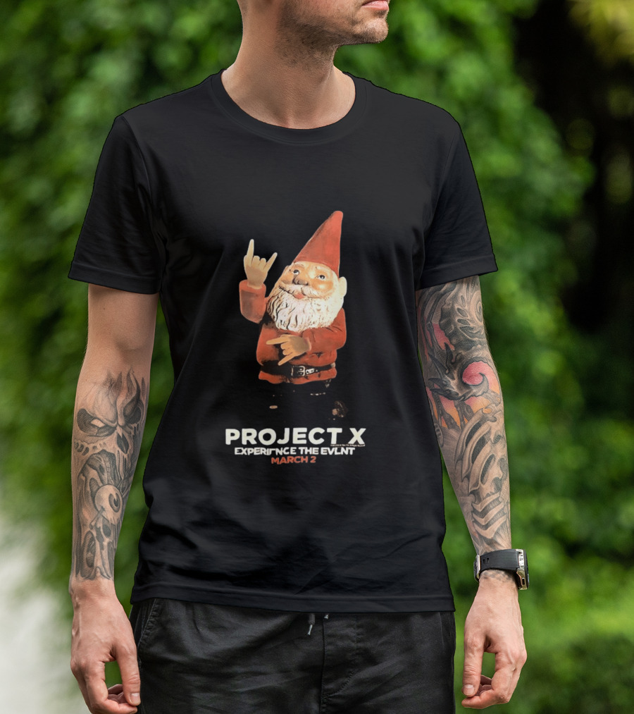 Project X Experience The Event March 2 Gnome T-Shirt