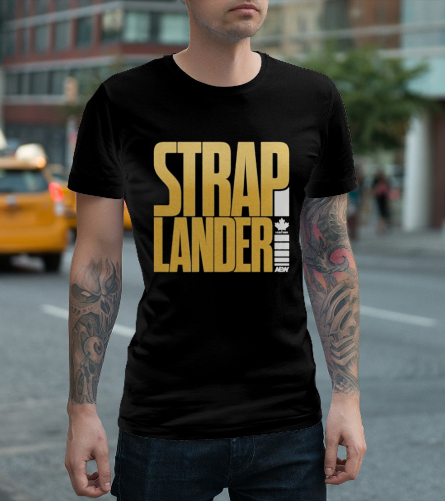 Kris Statlander STRAPlander AEW Championship Wrestling T-Shirt