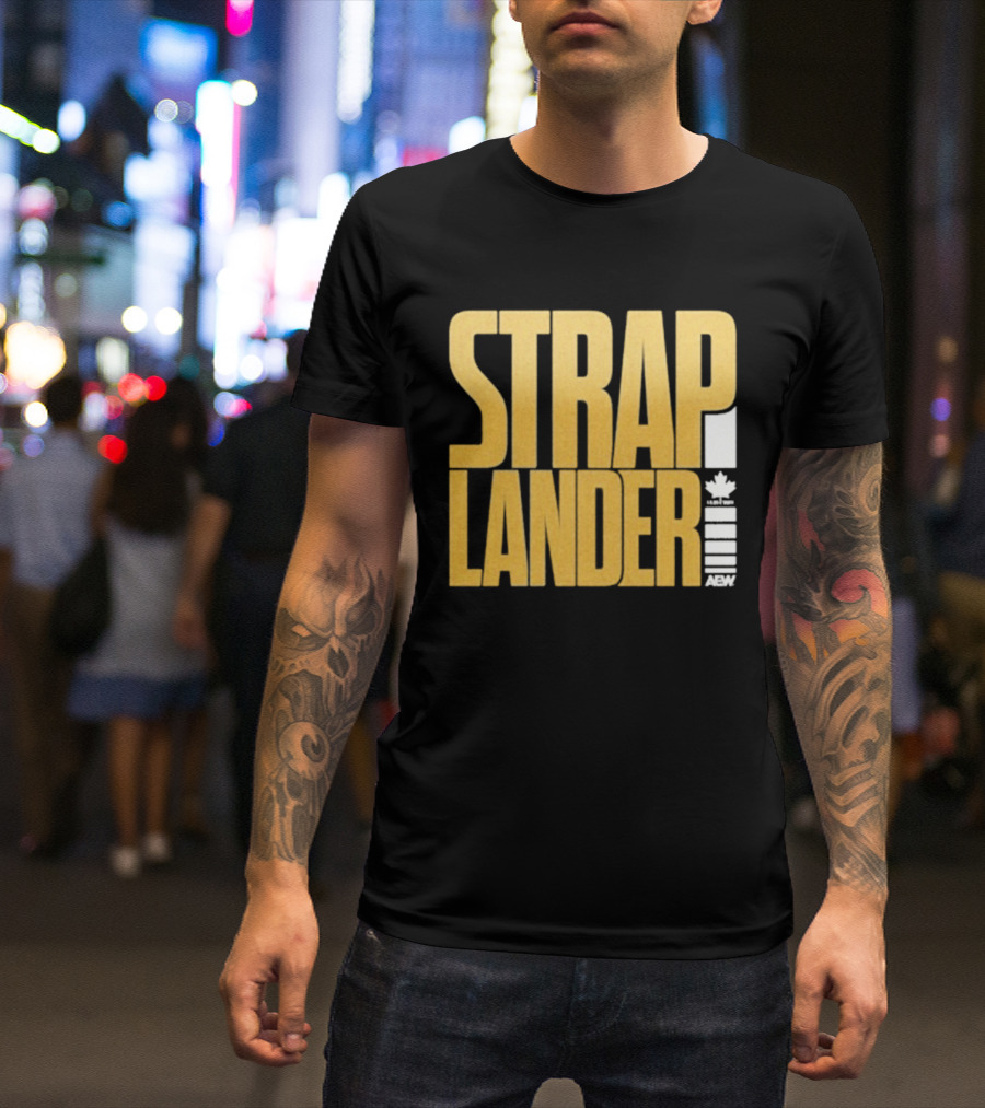 Kris Statlander STRAPlander AEW Championship Wrestling T-Shirt