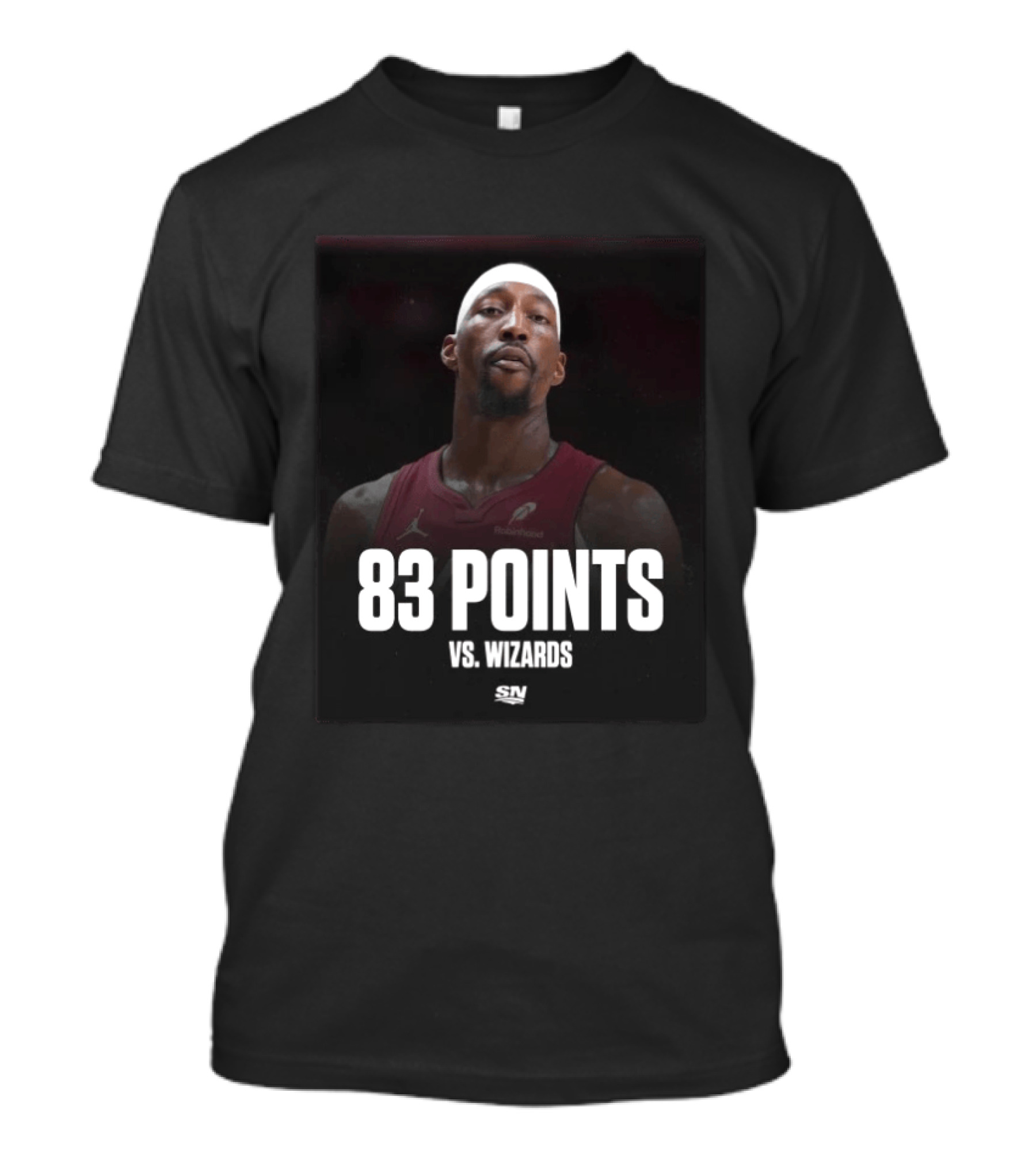Bam Adebayo 83 Points Vs Wizards SN Sports Raptors T-Shirt