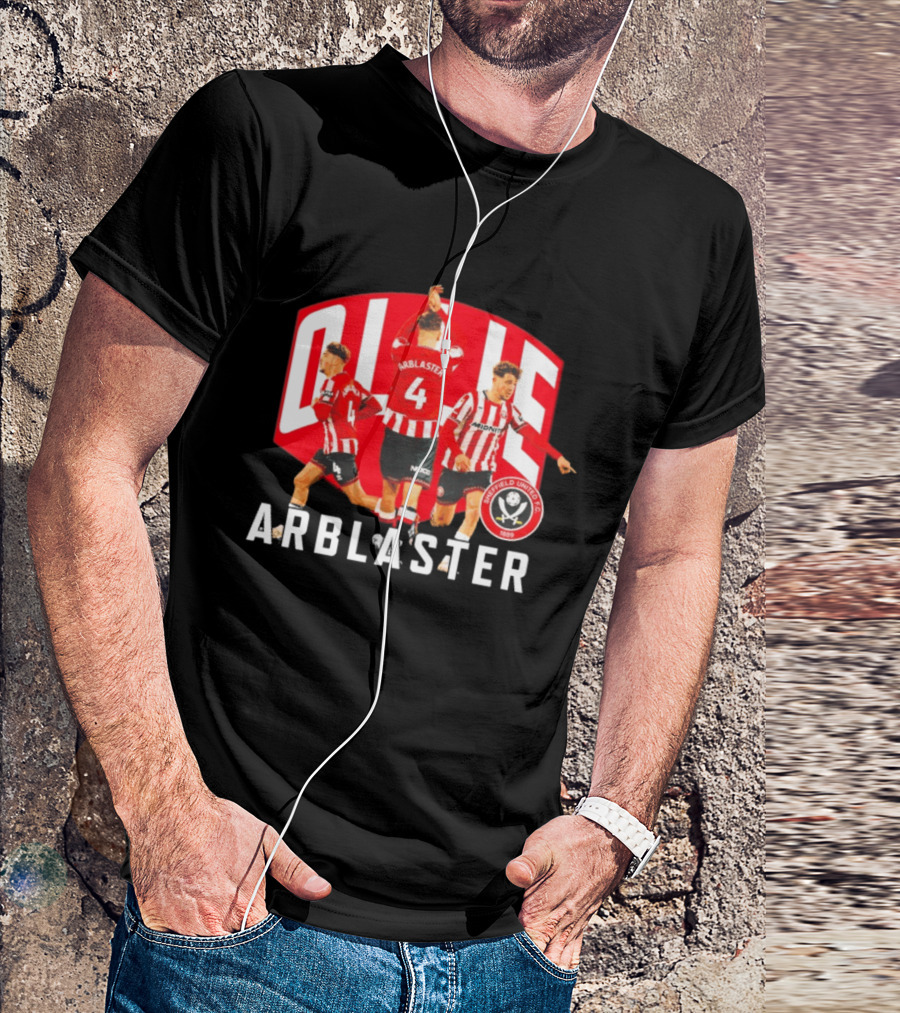 Ollie Arblaster 4 Sheffield United FC Player 1867 T-Shirt