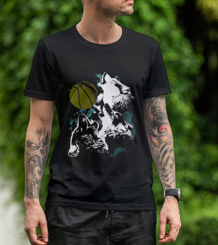 Pack Wolf 2026 Basketball For Sale Free Shipping T-Shirt