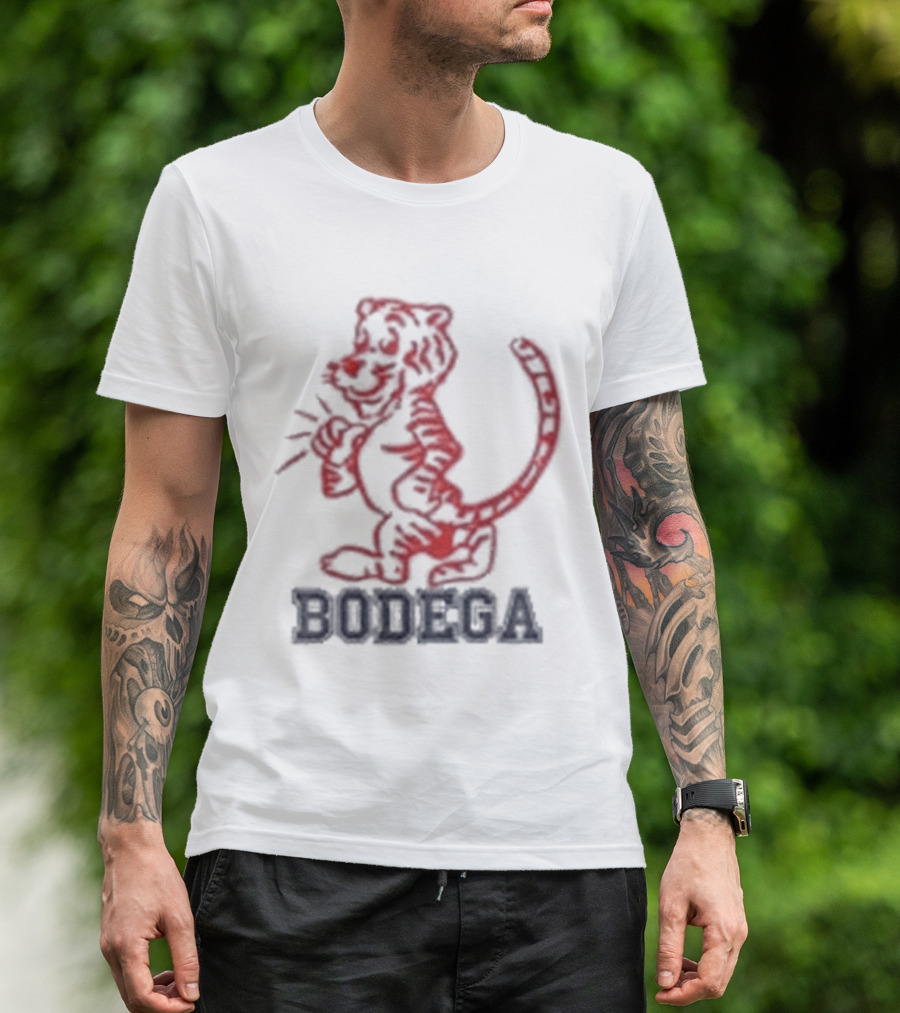 Bodega Cat Drawing T-Shirt