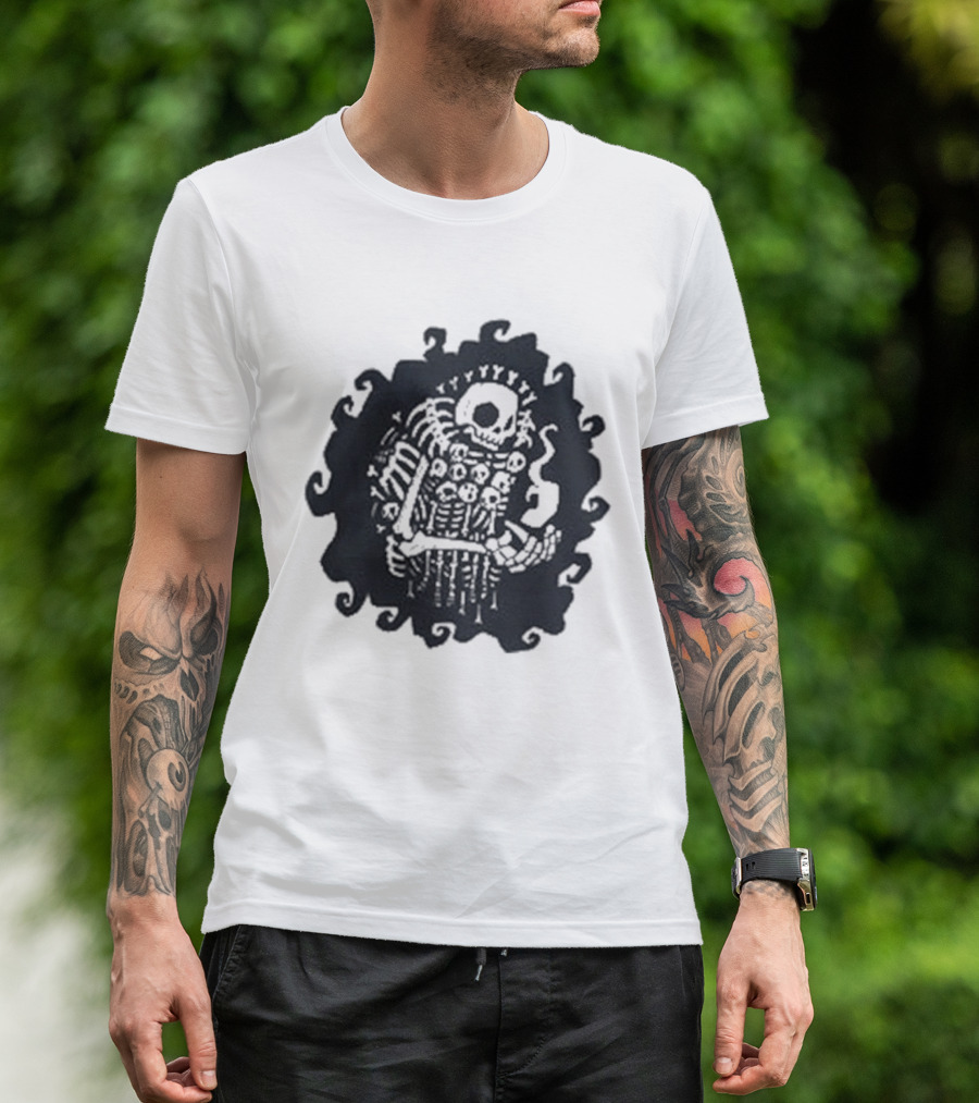 First Of The Dead Celestigail Intricate Skeleton Monster T-Shirt